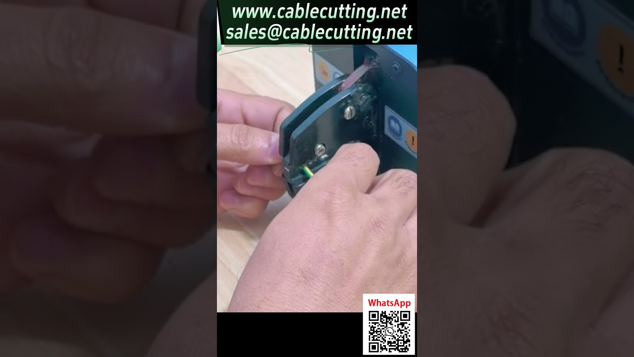 Alat Crimping Kabel Pneumatik - Demo Hasil Presisi & Otomatis