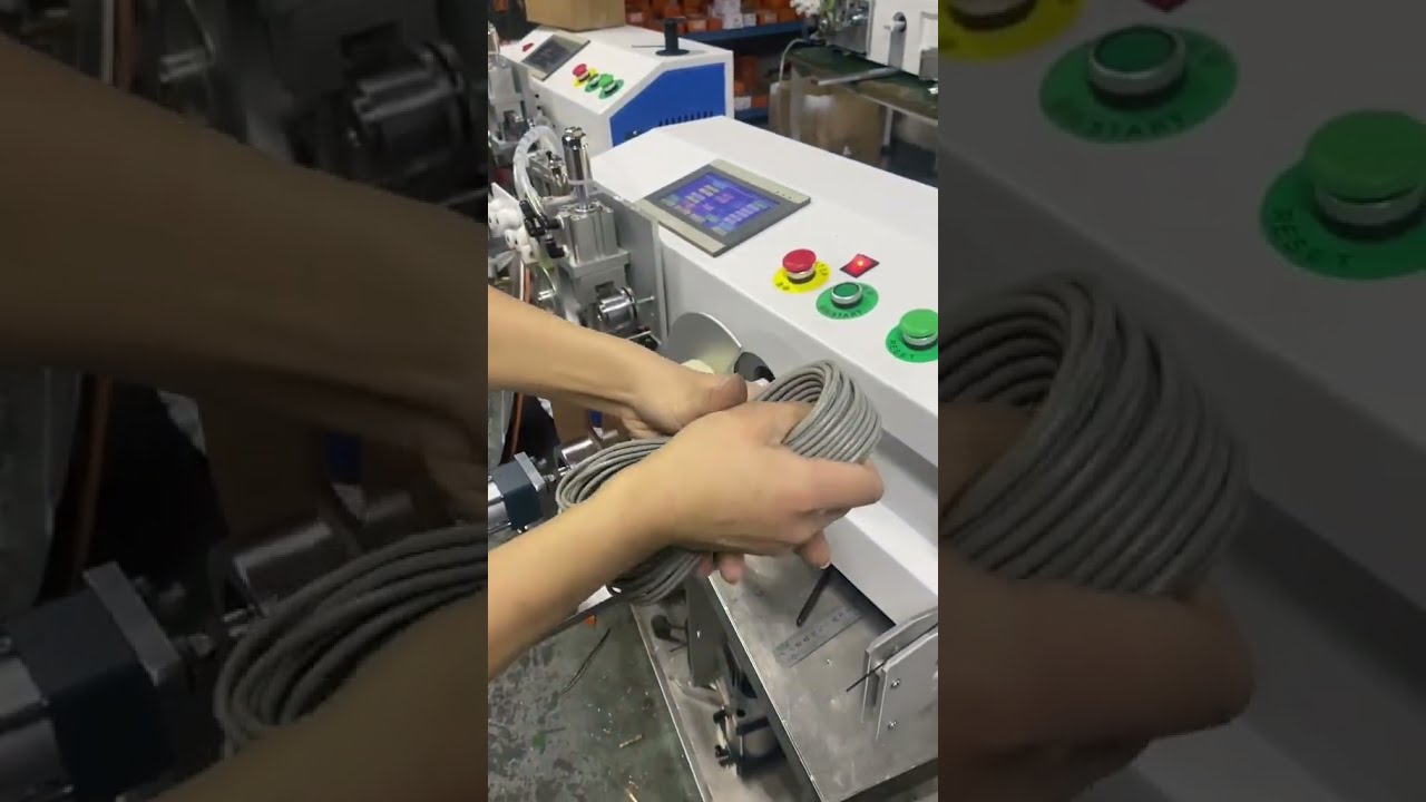 Mesin Penggulung Kawat 30 Stasiun: Kecepatan Adjustable, Pengukuran Presisi, Sortir Stabil & Ikat Cepat