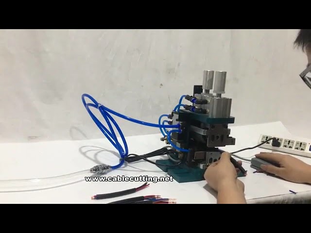 Mesin Pengupas Kawat Vertikal WPM-3F | Pemotong & Pengupas Kabel Otomatis