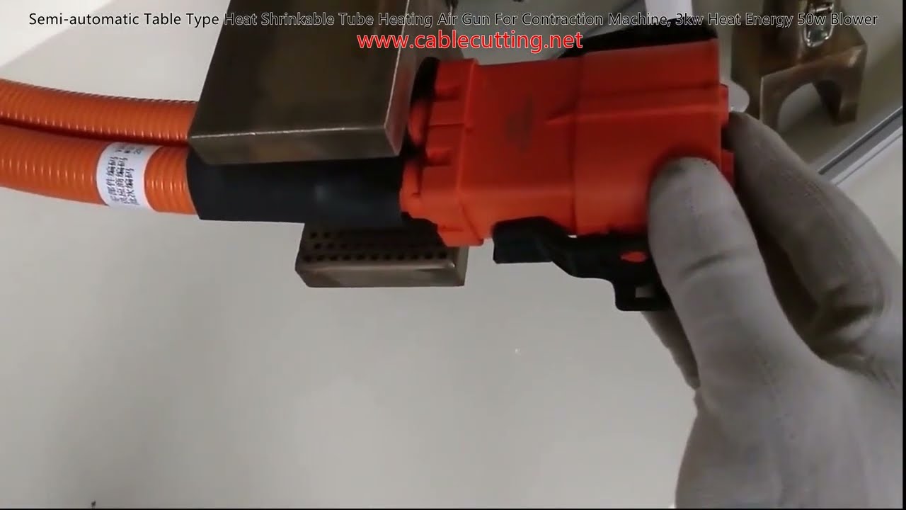 Pistol Udara Panas Semi-Otomatis Tipe Meja 3kW untuk Mesin Heat Shrink – Efisien untuk Pengemasan Kabel