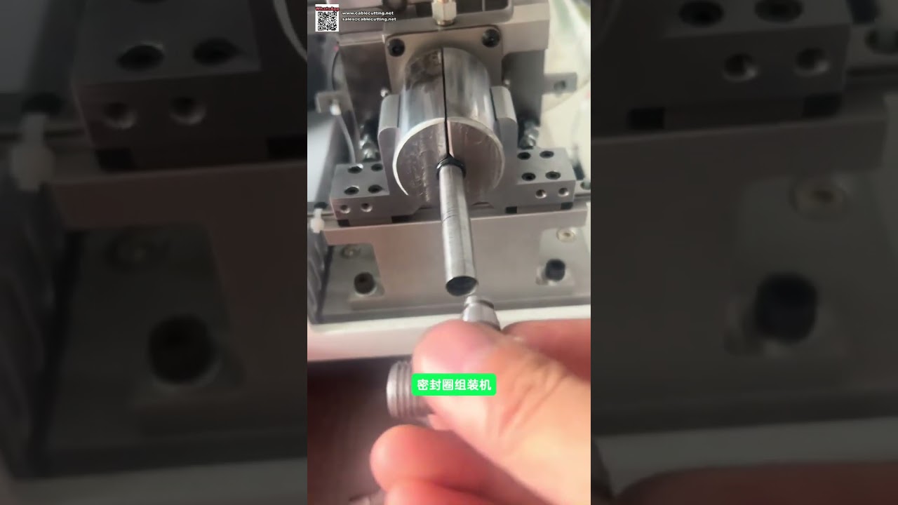 Mesin Perakitan O-Ring Otomatis untuk Produksi Segel Sambungan Fleksibel Karet - Versi Pendek