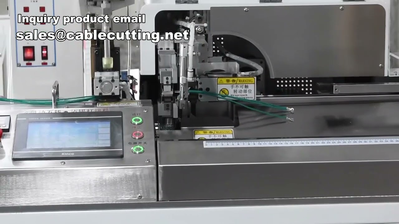 Mesin Pelapis & Solder Kawat Otomatis, Crimping Multi Fungsi