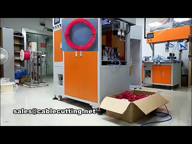Mesin Otomatis Potong, Gulung, dan Ikat Kabel - Solusi Otomatisasi Pabrik