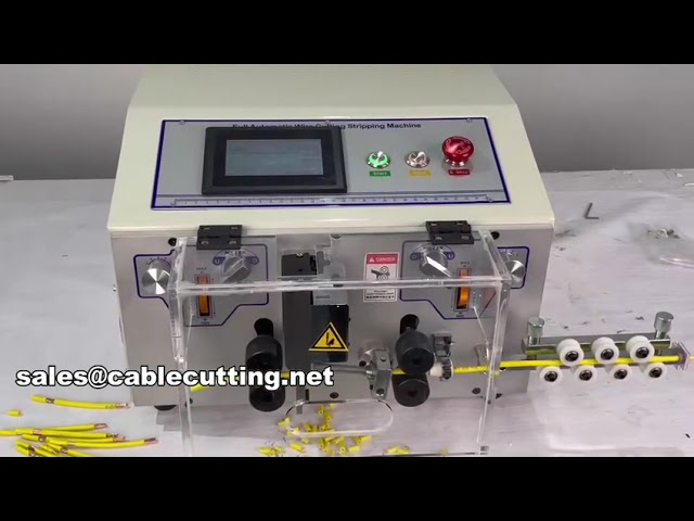 Mesin Kupas & Potong Kabel Otomatis dengan Layar Sentuh untuk 0.1-8 mm² (WPM-JES)