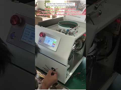 Mesin Crimp Terminal Tipe Jarum & Tipe Selongsong Longgar