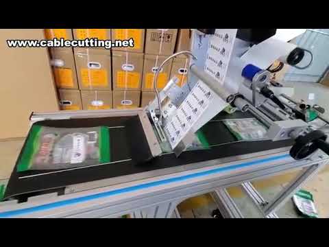 Mesin Pelabel Botol Bulat Otomatis dengan Printer, Mesin Shrink Sleeve & Gelas Plastik