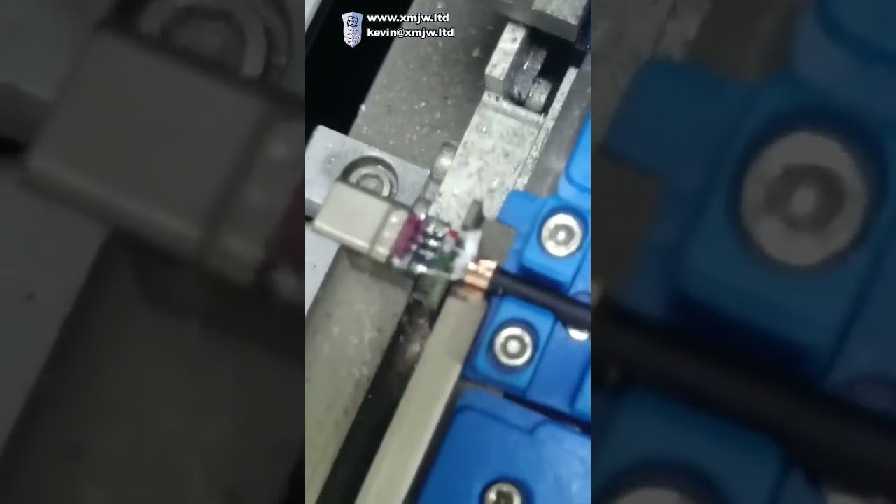 Mesin Soldering Otomatis Kustom USB Type-C untuk Pembuatan Kabel USB 2020