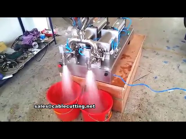Mesin Pengisi Botol 2 Kepala Kapasitas 5000ml - Efisien & Cepat