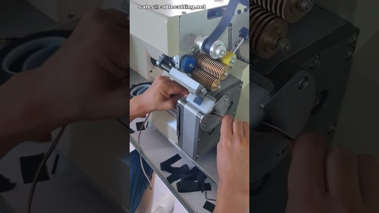 Mesin Pembungkus Tape Spot & Perekat Kain Asetat | Otomatisasi Pabrik #factory #machine #diy