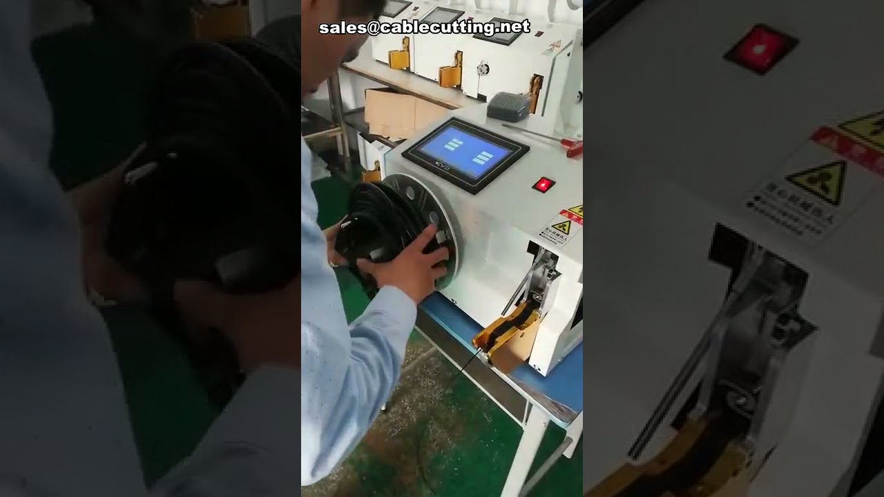 Mesin Penggulung Kabel & Mesin Ikat Twist Tie untuk Industri