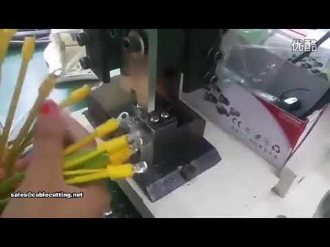 Mesin Crimping Terminal Tabung Tunggal Otomatis dengan Pengumpan Getar – Alat Crimping Massal Berkualitas