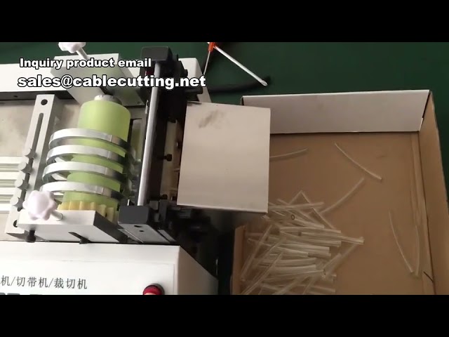 Mesin Pemotong Pipa PVC & Heat Shrink Sleeve Otomatis untuk Wiring Harness Otomotif