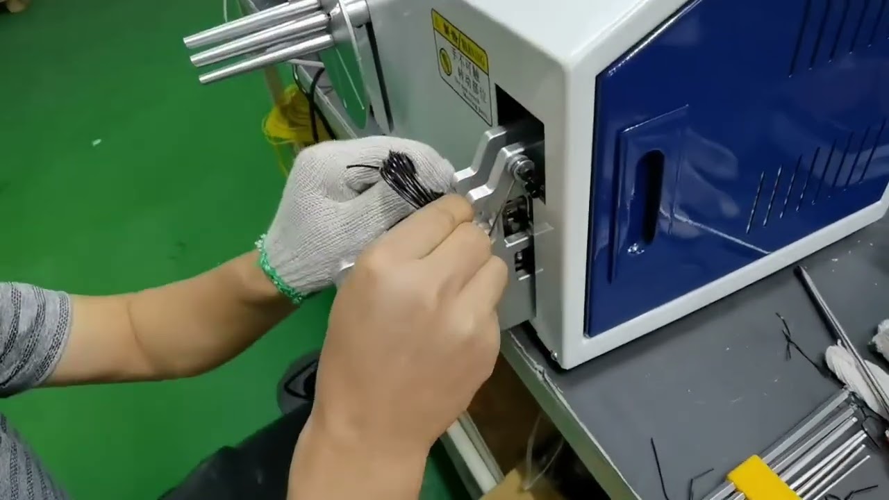 Video Asli Proses Winding dan Tying Kabel dengan Mesin 3D Printing Otomatis