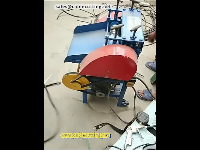 Mesin Pengupas Kabel Otomatis untuk Kawat Tembaga Bekas & Limbah Kabel Rumah Tangga