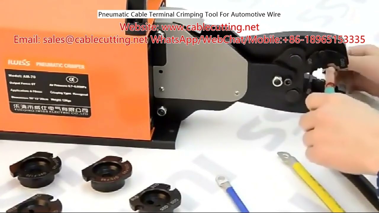 Alat Crimping Terminal Kabel Pneumatik untuk Kabel Otomotif – Efisien dan Konsisten