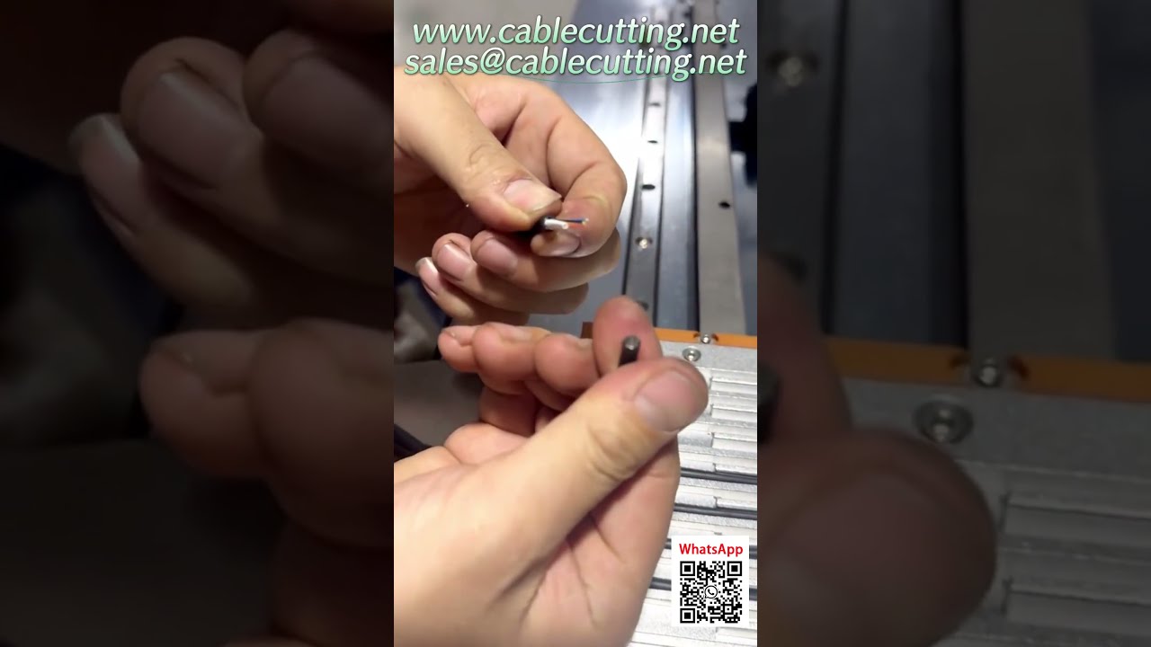Mesin Pengupas Kawat Laser Non-Kontak - Aman untuk Konduktor Inti