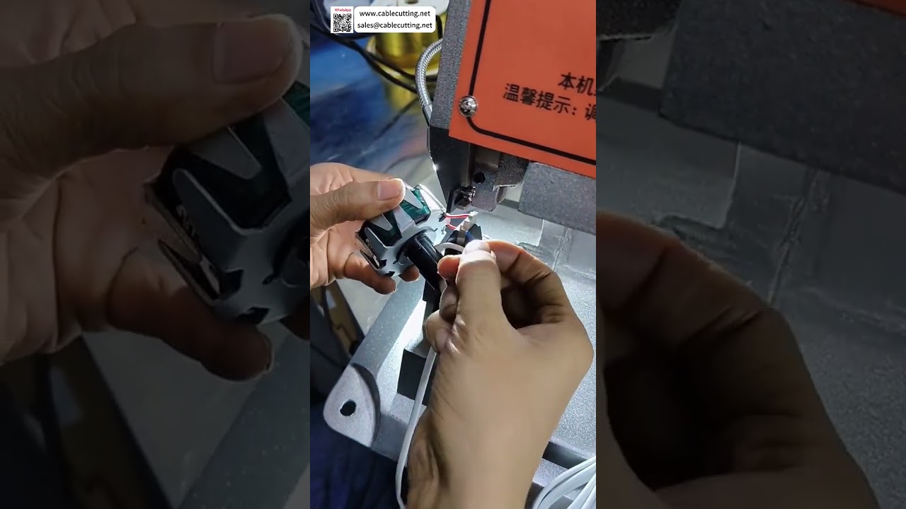Mesin Penyambung Pita Tembaga Pengikat Crimp Kekuatan Tinggi untuk Pemrosesan Wire Harness Kipas