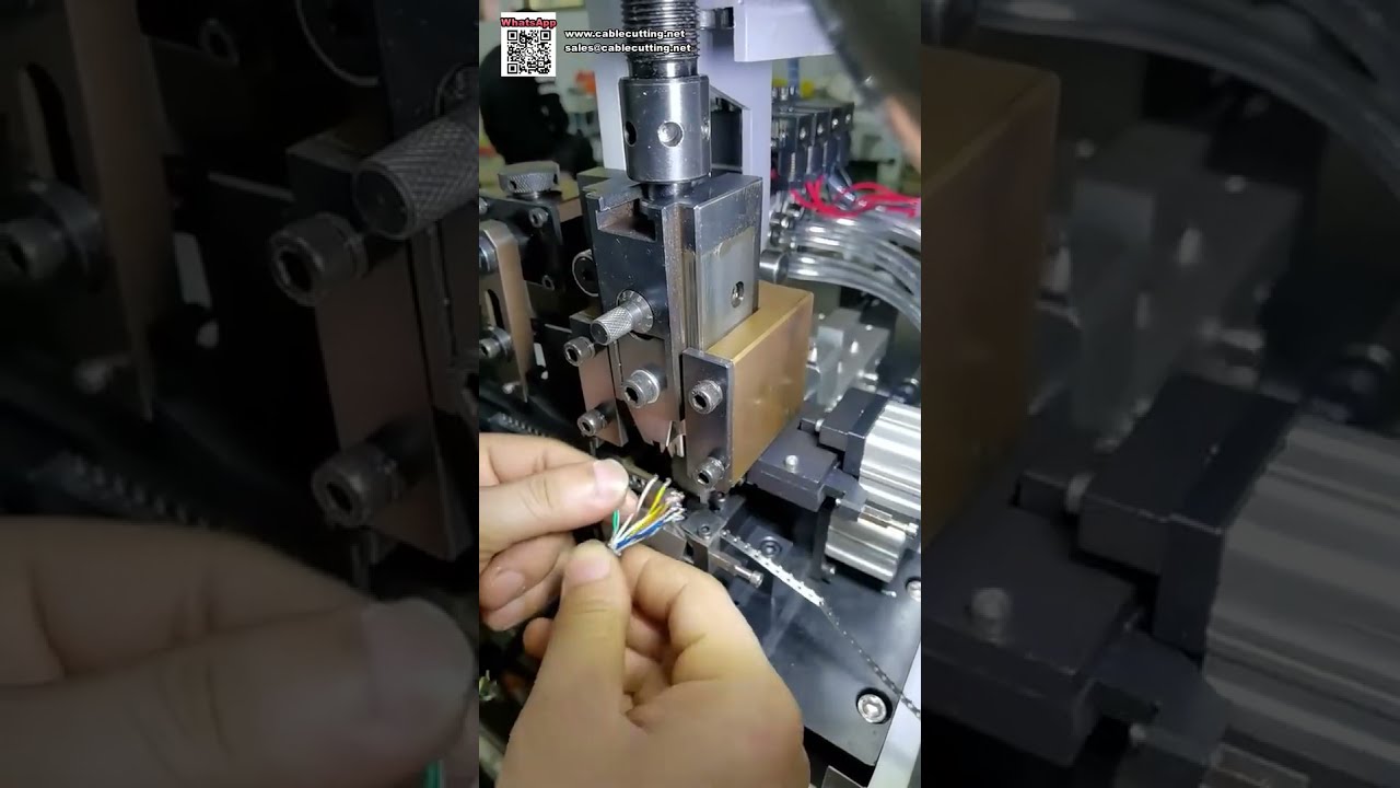 Mesin Strip & Crimp Horizontal — Presisi Terminal 1.0mm