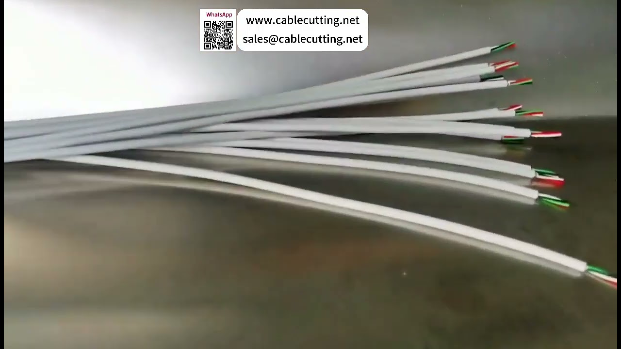 Mesin Pemotong Kabel Terkomputerisasi Cepat — Output 1-5, Kabel 4.0mm
