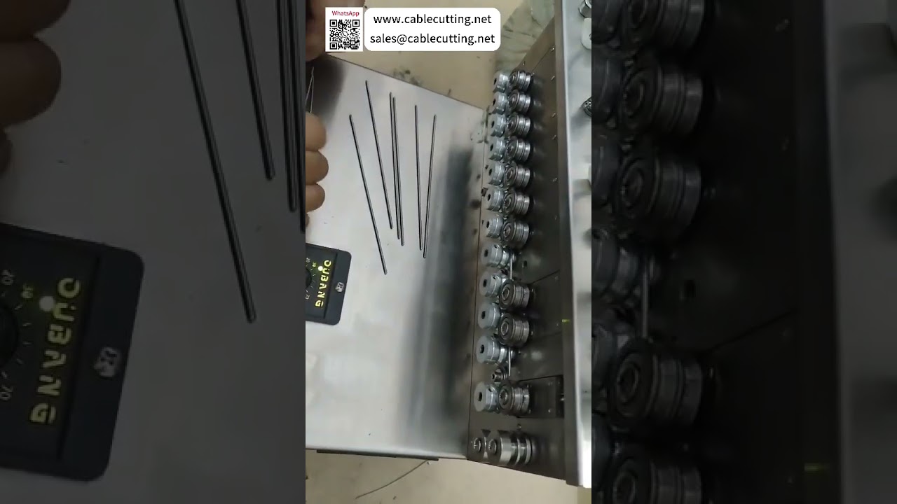 Mesin Pelurus Batang Logam Elektrik Berkualitas Tinggi untuk Perataan Material Aluminium Halus 2mm