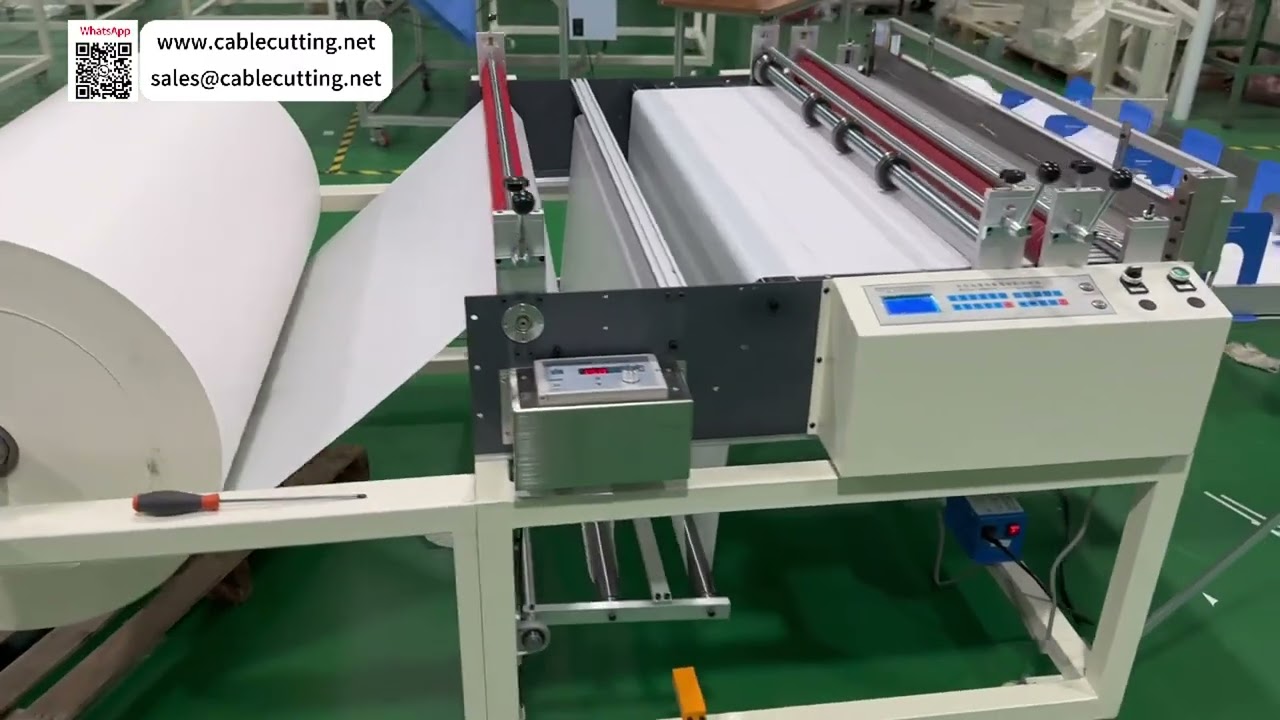 Mesin Pemotong Kertas Silikon Rol Otomatis Heavy Duty untuk Pengolahan Kertas Copy