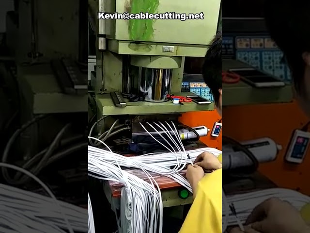 Mesin Injeksi Pembuatan Kabel Patch Semi-Otomatis Kustom | Alat Cetak Kabel Jaringan