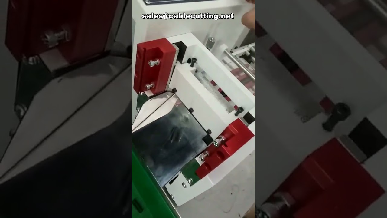 Mesin Pemotong Tabung PVC & Kawat Otomatis Penuh untuk Shrink Sleeve – Presisi Tinggi