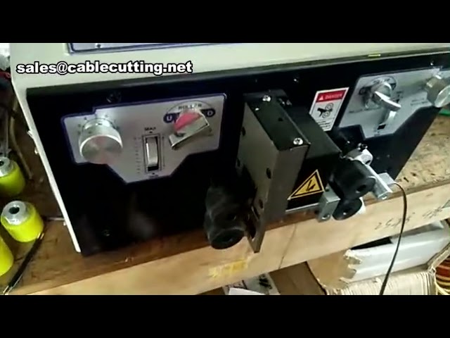 Mesin Potong, Kupas, dan Crimping Kabel Otomatis - Efisien dan Presisi Tinggi