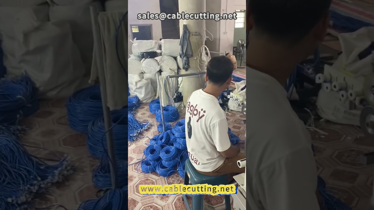 Mesin Gulung Meter Otomatis 69 | Mesin Kabel Jaringan & Pemrosesan Kawat