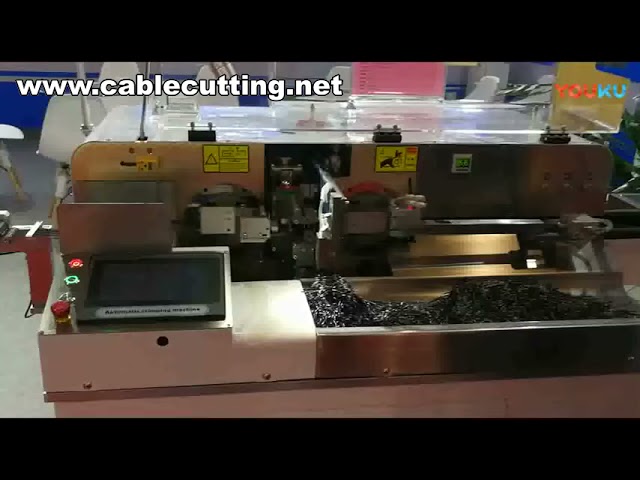 Mesin Kupas Kabel Otomatis, Pemotong & Pelapis Timah untuk Produksi Cepat
