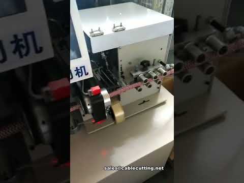 Mesin Taping Wiring Harness Otomatis dengan Fungsi Pemotong - Cepat & Efisien