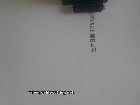 Printer Kode Tanggal Inkjet Genggam Portabel untuk Coding Kotak Karton & Marking Kabel